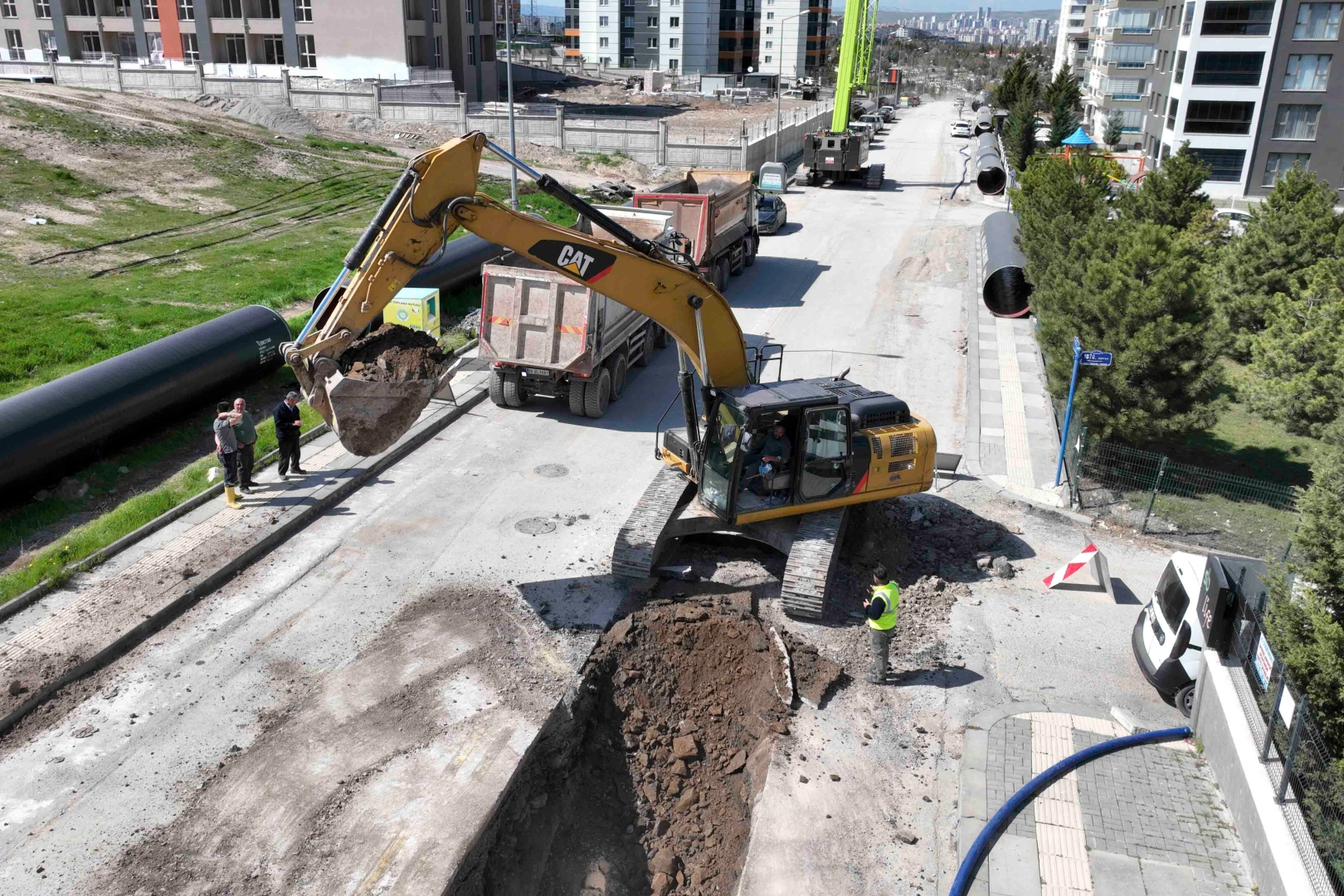 Ankara’da Su Sorunları İçin Yeni Hattın İnşası Başladı