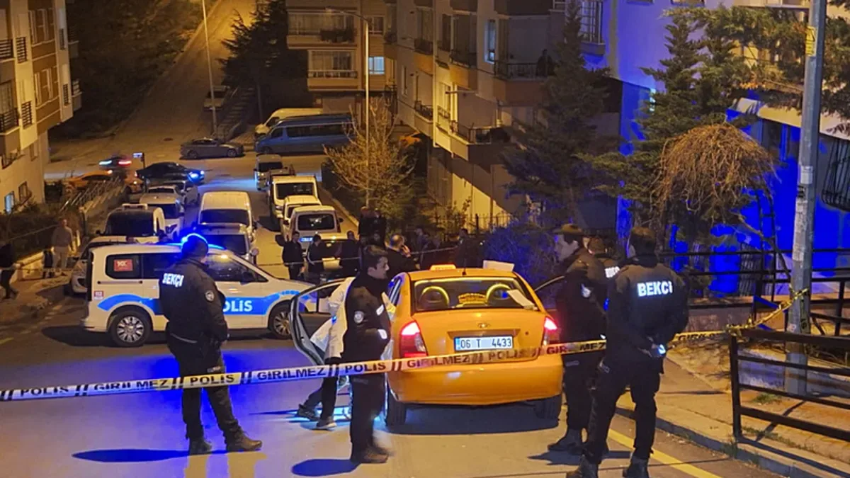 Ankara’da Takside Silahlı Kavga: 1 Yaralı!