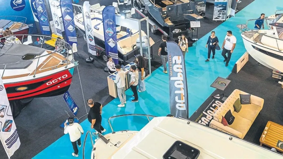 Ankara’da Tekne Fuarı Deniz Tutkunlarını Buluşturdu