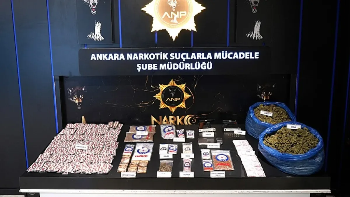 Ankara’da Uyuşturucu Operasyonu: 87 Gözaltı!
