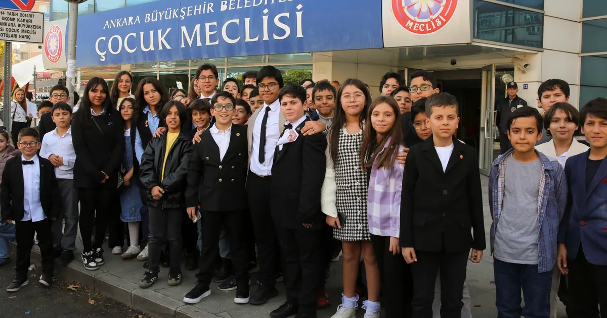 Ankara’nın Çocukları Meclis Başkanını Seçti!