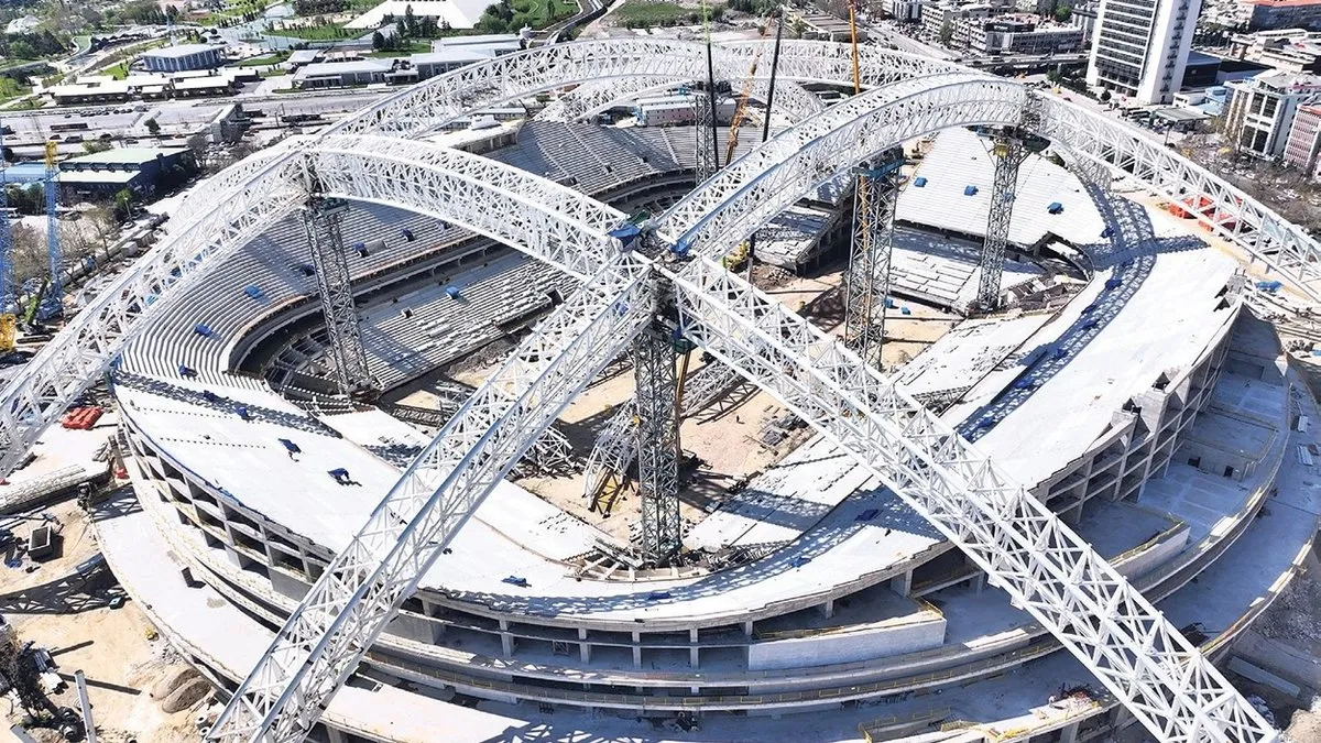 Ankara’nın Yeni Stadyumu Yükseliyor!