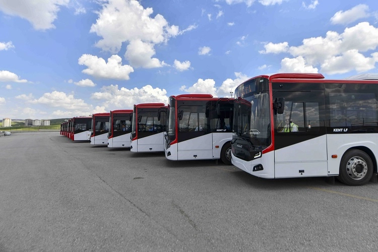 Ankara Toplu Taşımada 15 Yeni Otobüsle Güçleniyor