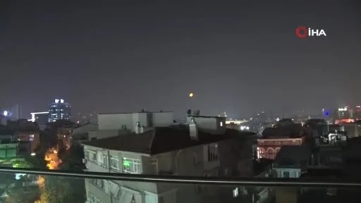 Başkenti saran dumanlar kameralara yansıdı!