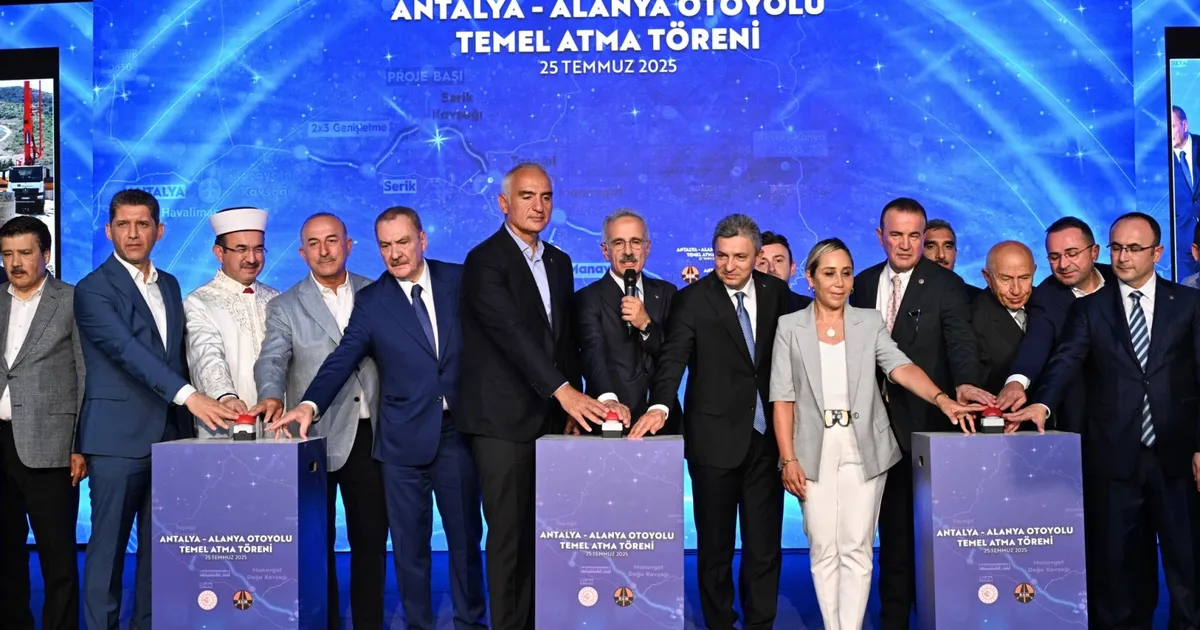 Antalya-Alanya Otoyolu ile Turizme Dev Adım!