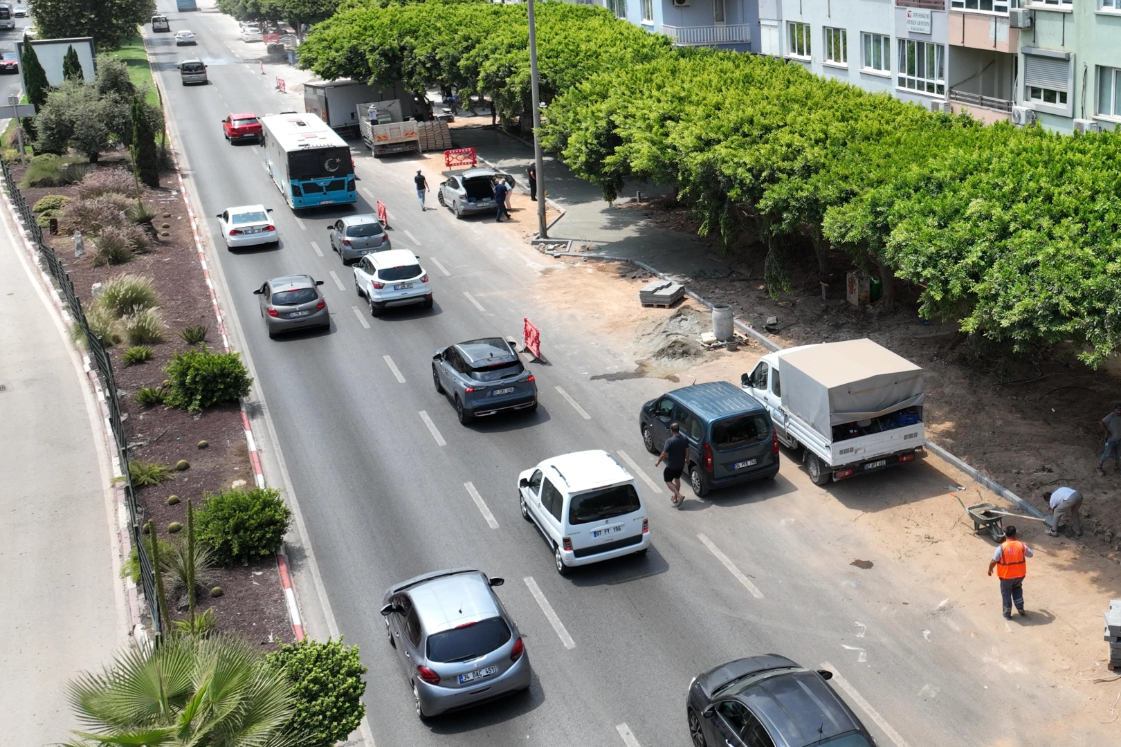 Antalya Bulvarları Modern Görünüme Kavuşuyor!