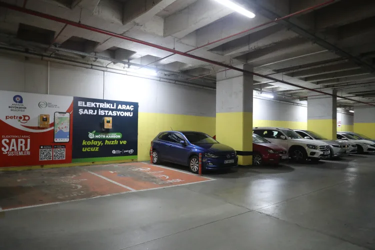 Antalya’da Elektrikli Araç Şarj İstasyonları Artıyor