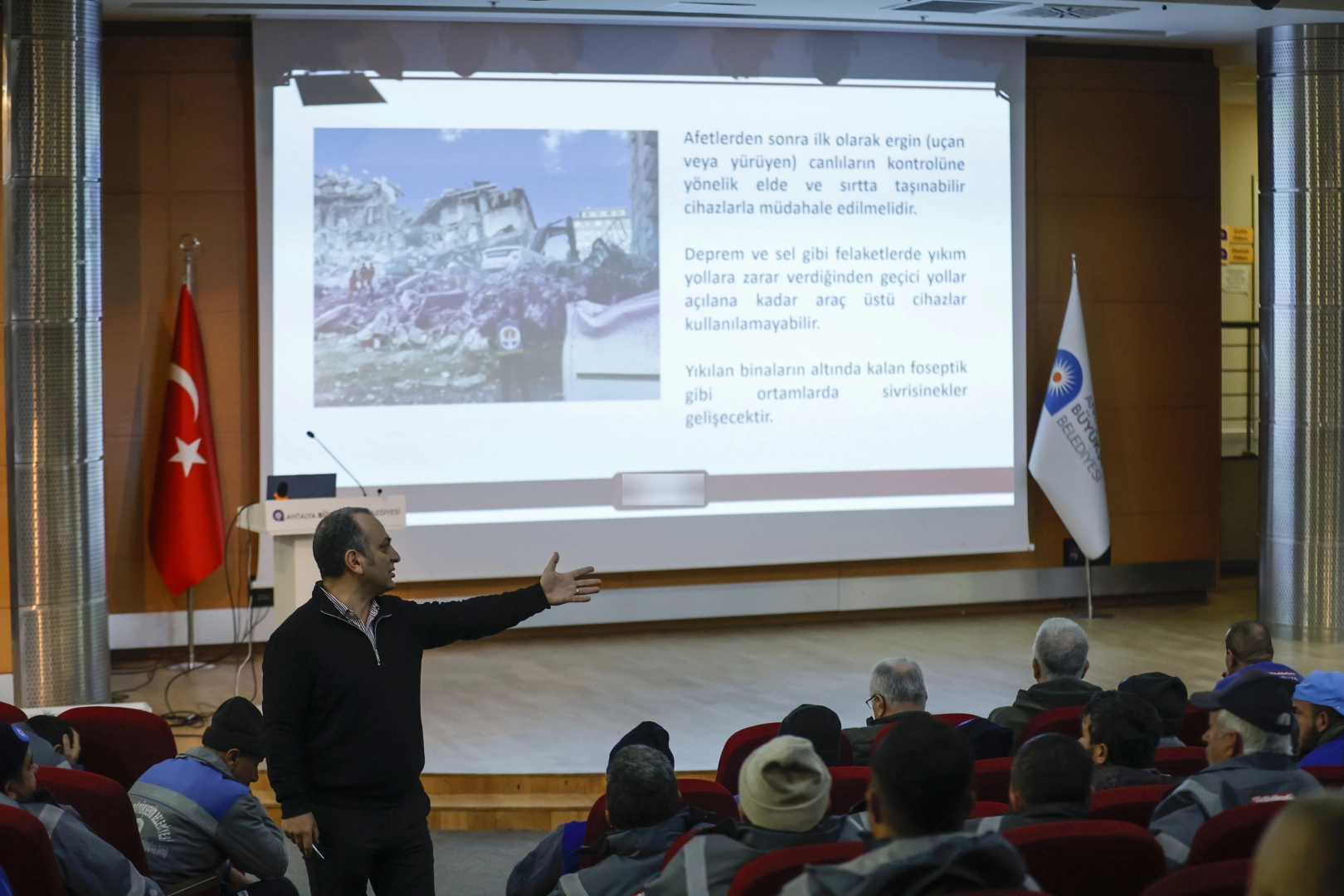 Antalya’da İlaçlama Personeline Eğitim Sertifikası!