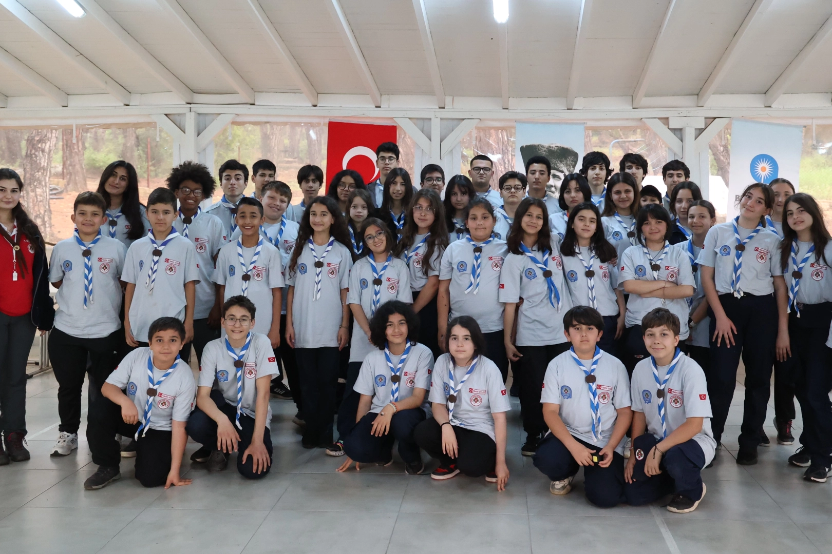 Antalya’da İzciler Kaynaşma Kampında Buluştu!
