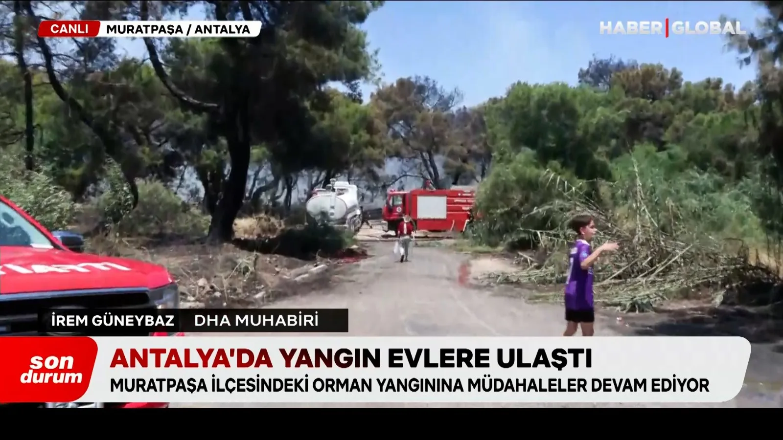 Antalya’da Orman Yangını: Ekipler Seferber Oldu!