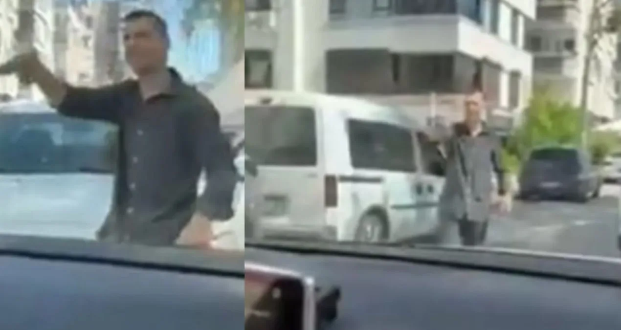 Antalya’da Silahlı Yol Tartışması Panik Yarattı!