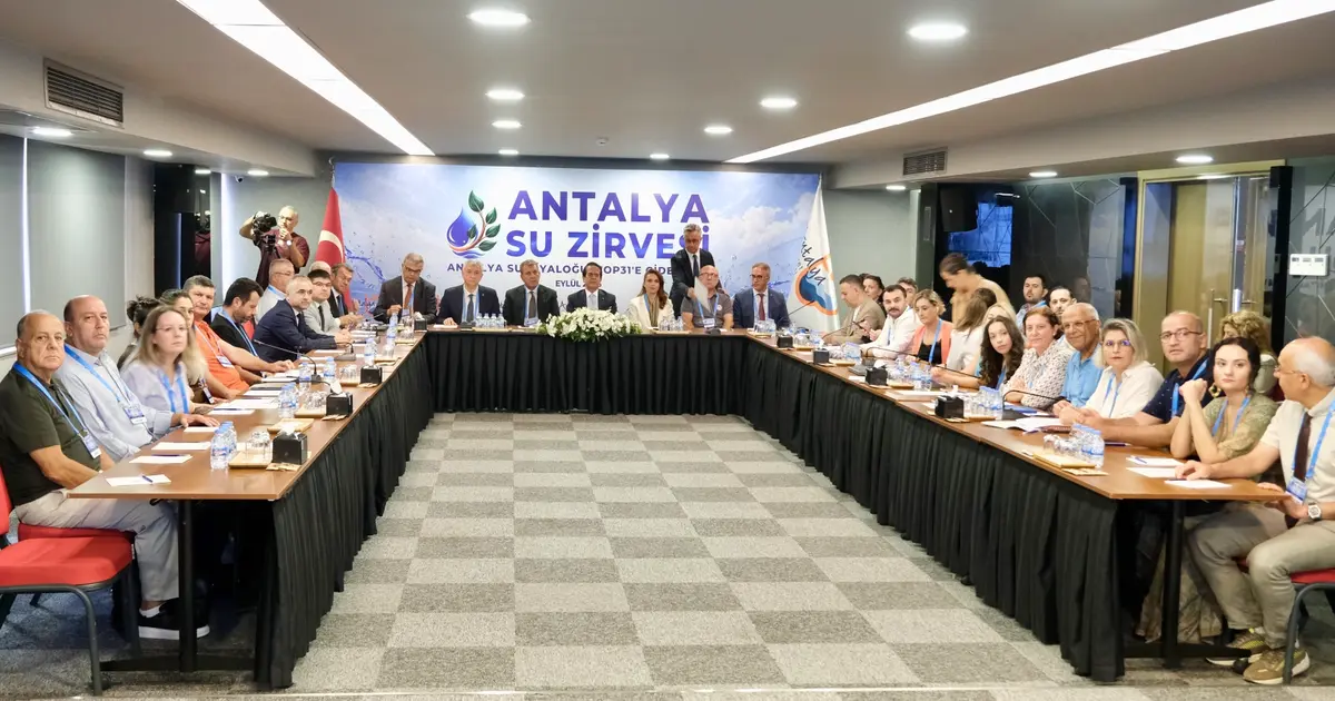 Antalya’da Su Yönetimi Zirvesi: Gelecek İçin Stratejiler