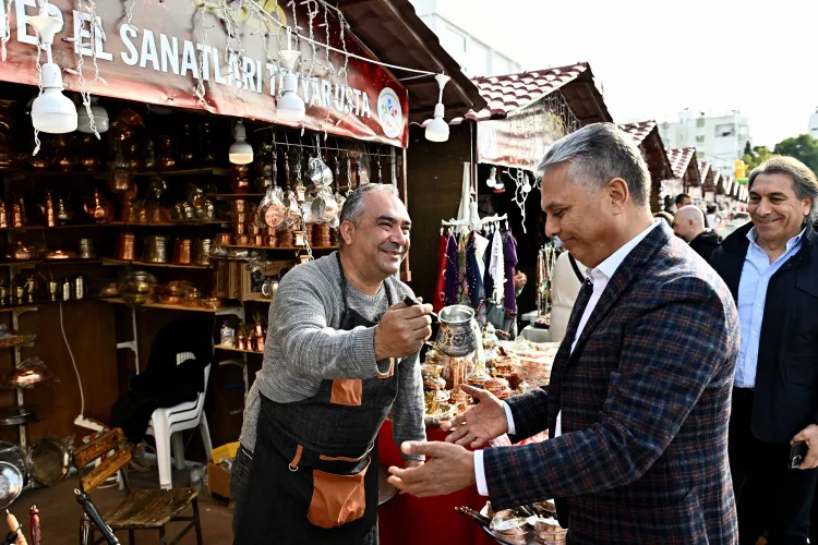 Antalya’da Yeni Yıl Çarşısı Coşkusu Başladı!