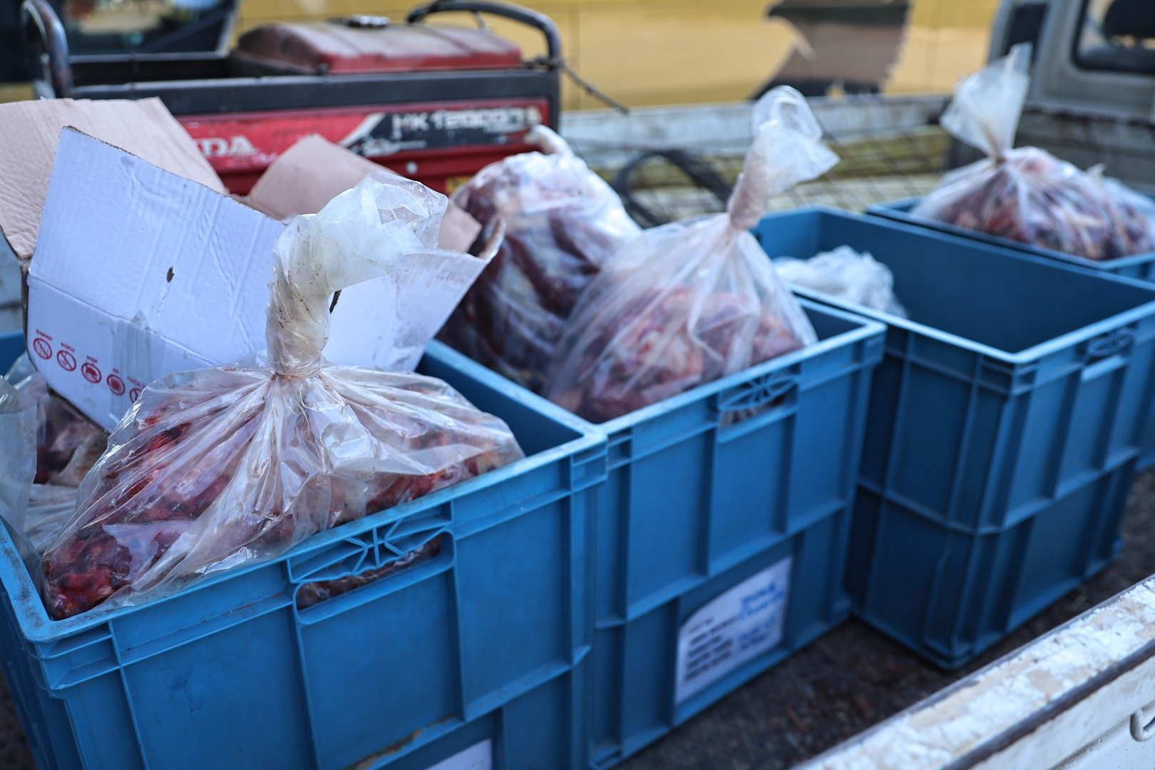Antalya Otogarı’nda 270 Kilo Kaçak Et Ele Geçirildi