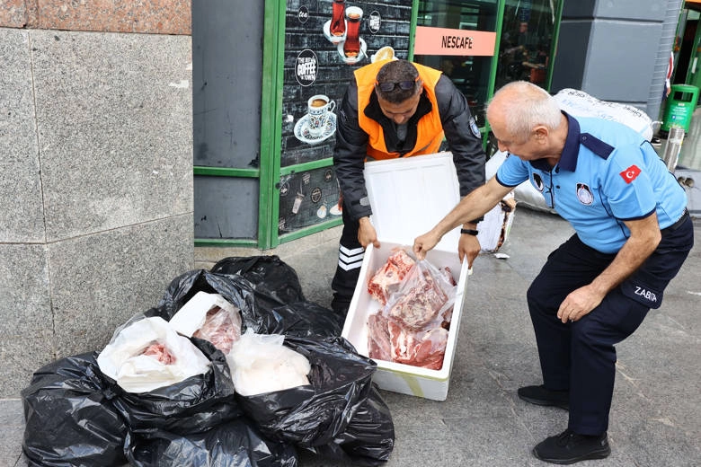 Antalya Otogarında Usulsüz Et Taşımacılığına Darbe!