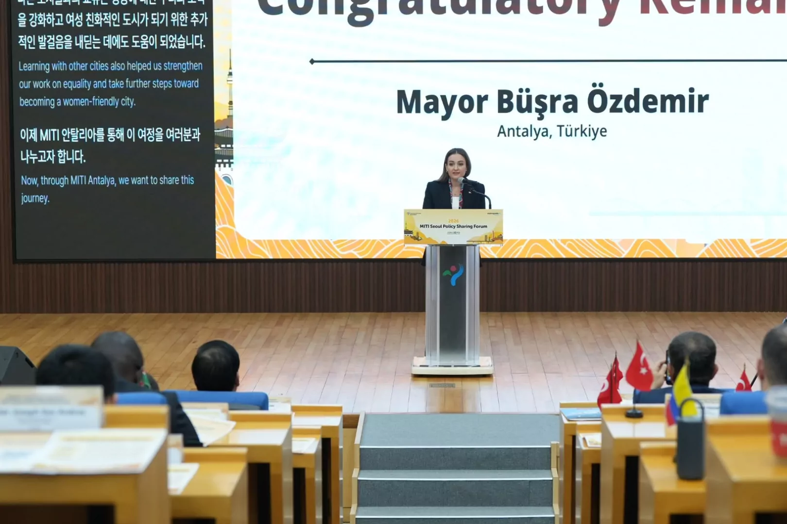 Antalya, Seul’de Akıllı Şehir Uygulamalarını Tanıttı