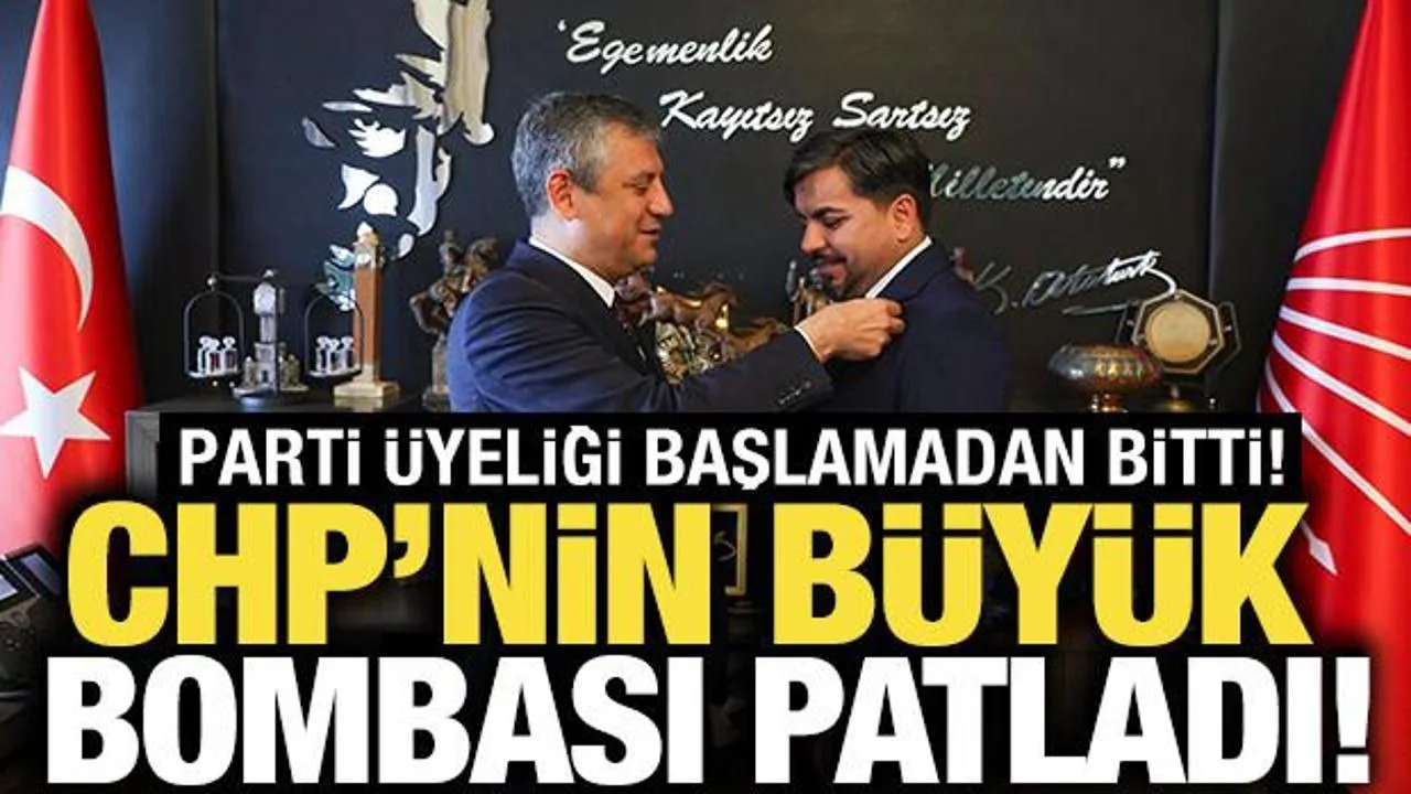 Arif Kocabıyık’ın CHP Üyeliği Bir Gün Sürebildi