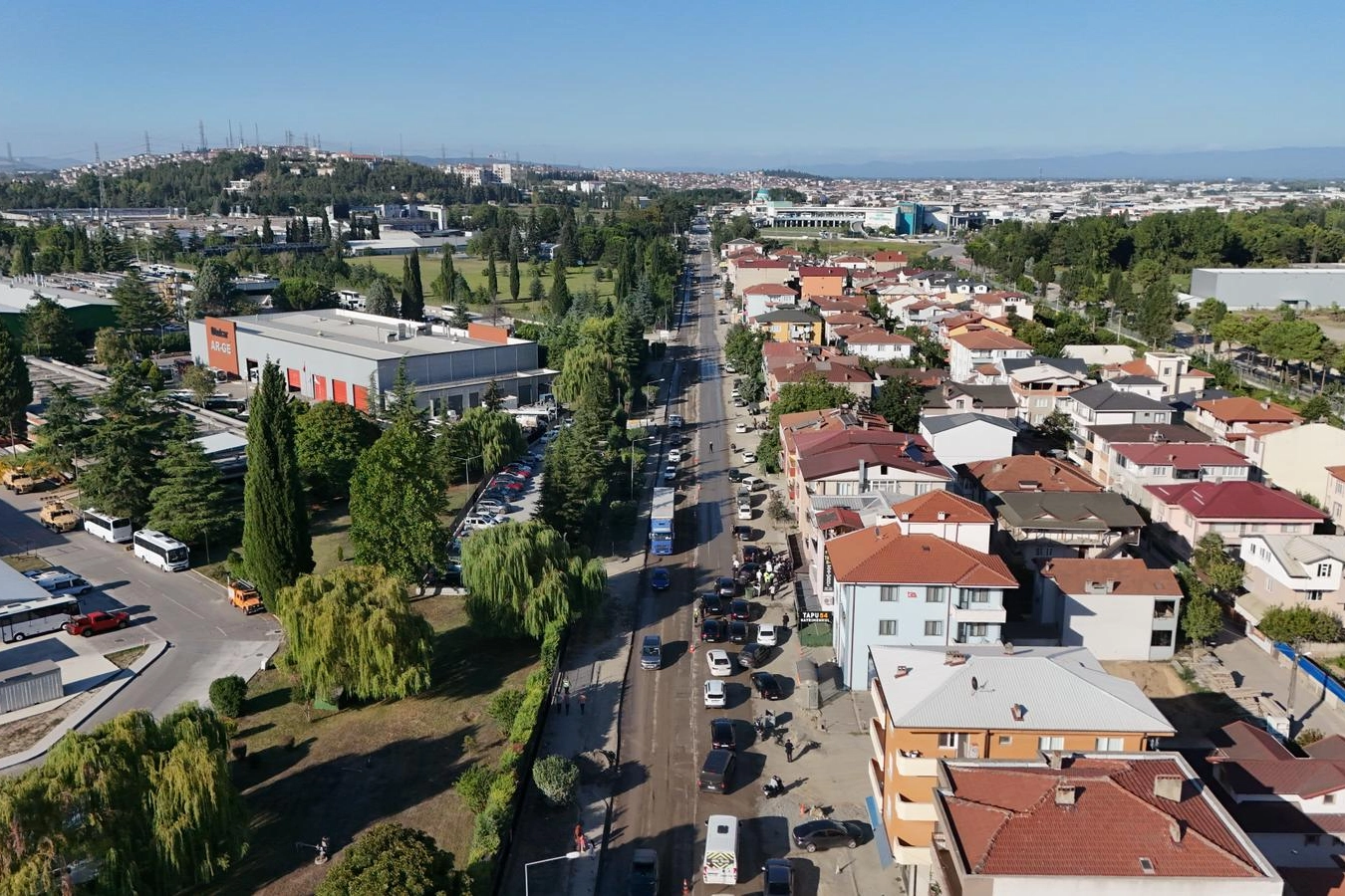 Arifiye Atatürk Caddesi’nde Modernleşme Hamlesi