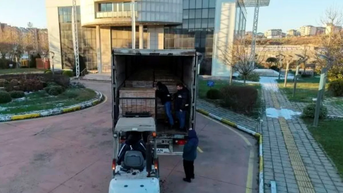 Arnavutköy’den Gazze’ye Umut Taşıyan Yardım Tırı
