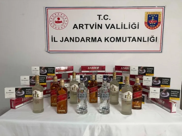Artvin’de Kaçakçılara Büyük Darbe: 10 Gözaltı