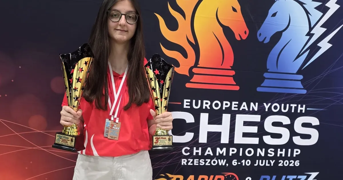 Arya Aydoğan’dan Avrupa’da Çifte Madalya Başarısı!