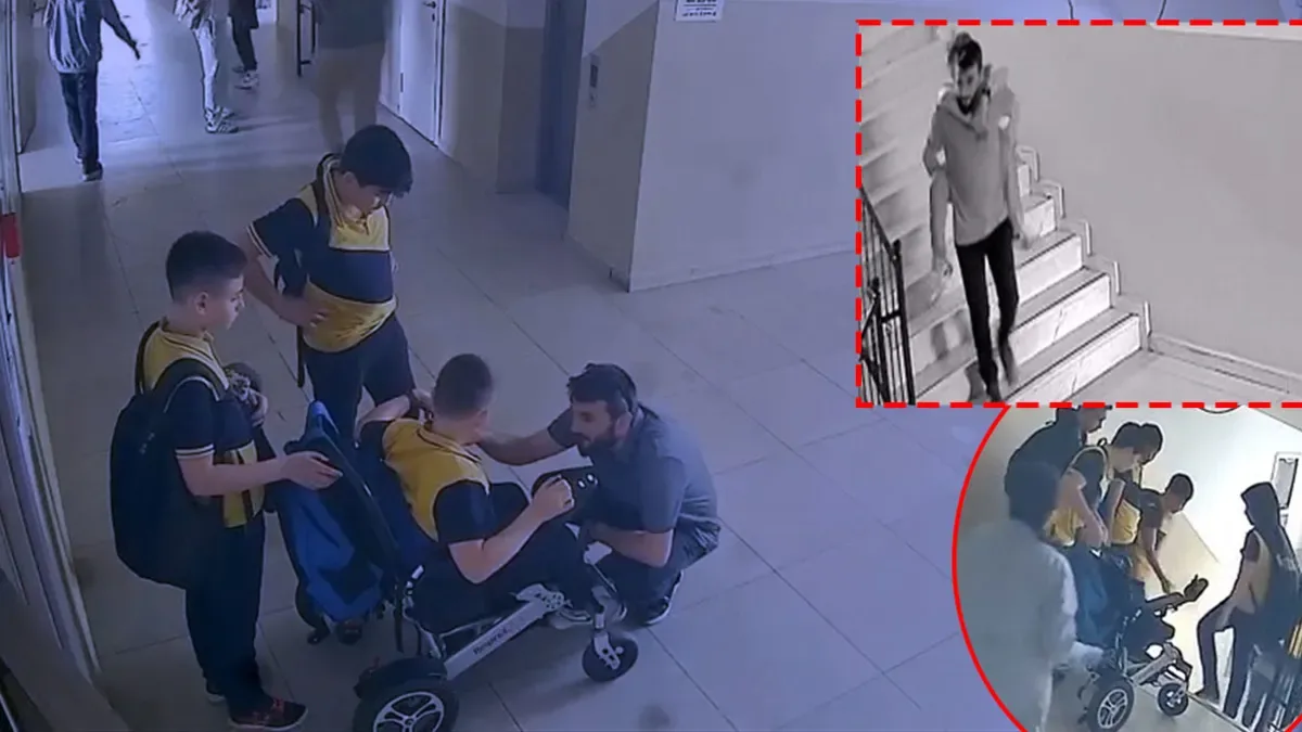 Asansör Arızası: Müdür Yardımcısı Öğrenciyi Taşıdı