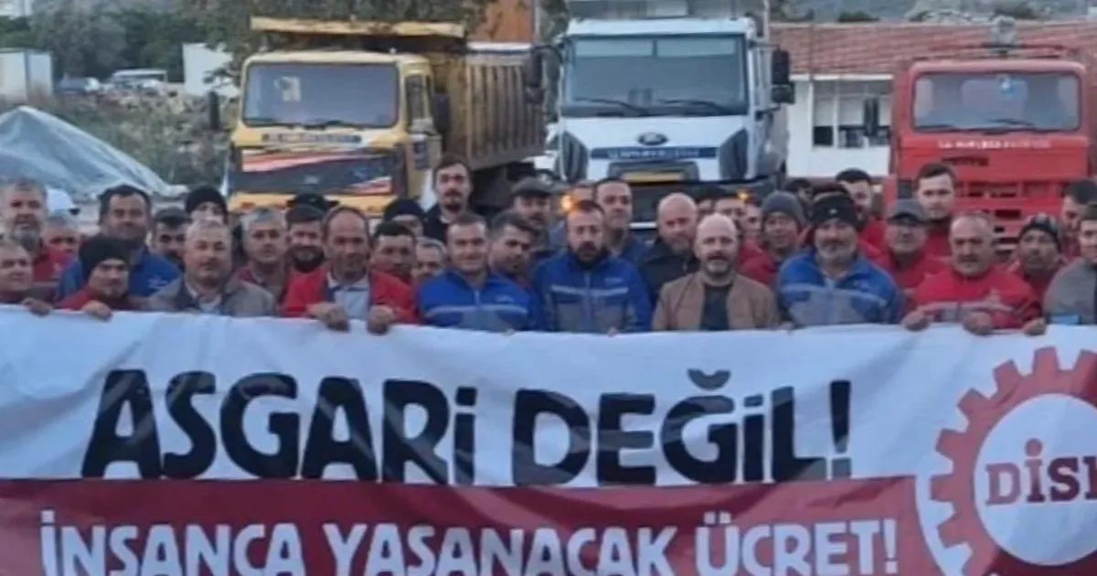 Asgari Ücret İçin Kumluca’da Yükselen Ses
