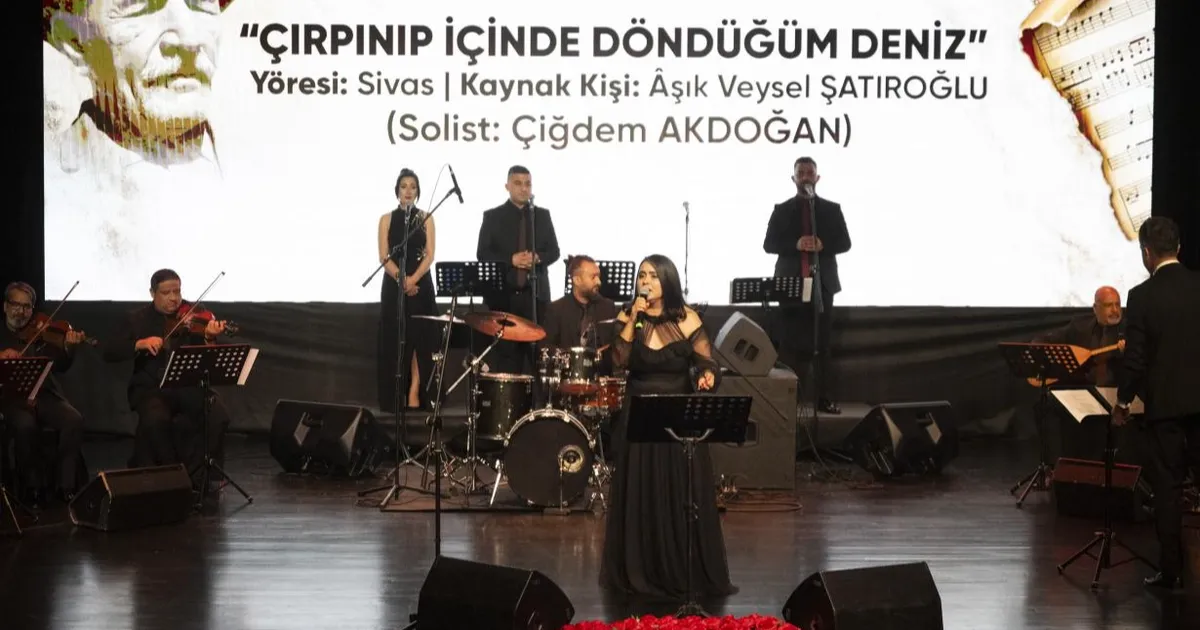Âşık Veysel Anma Gecesi’nde Duygu Dolu Anlar