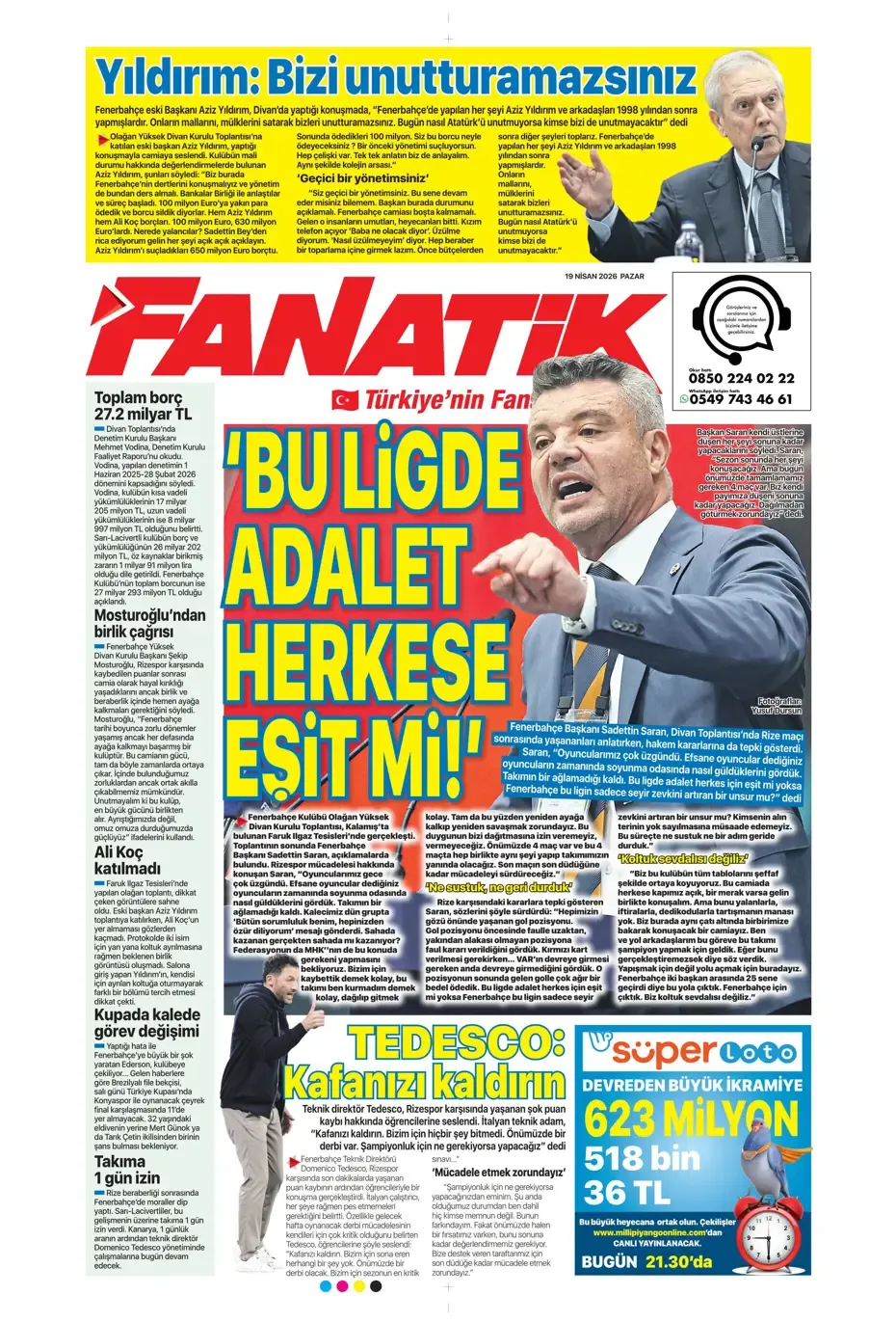 Aslan, dörtlüleri yaktı!