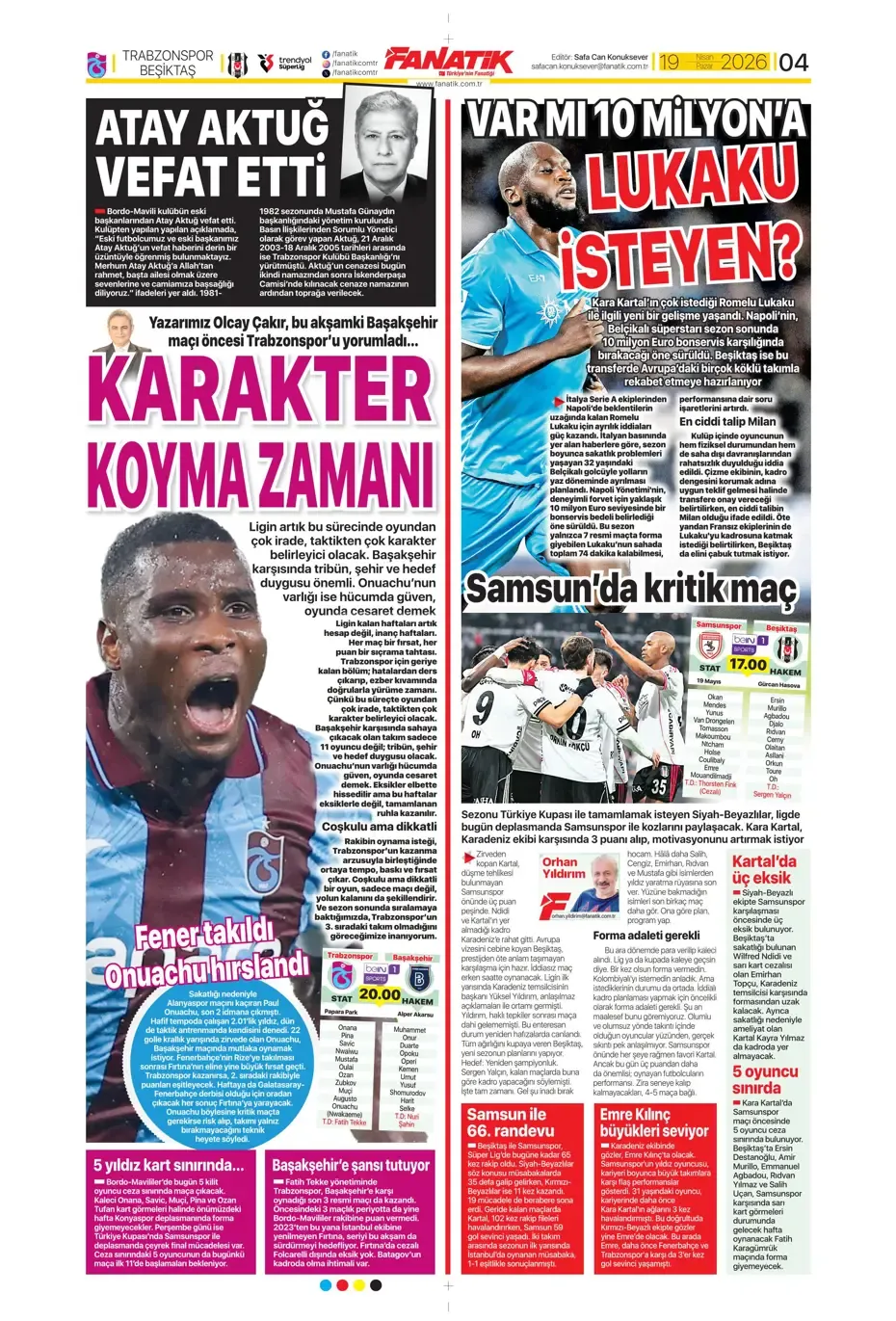 Aslan, dörtlüleri yaktı!