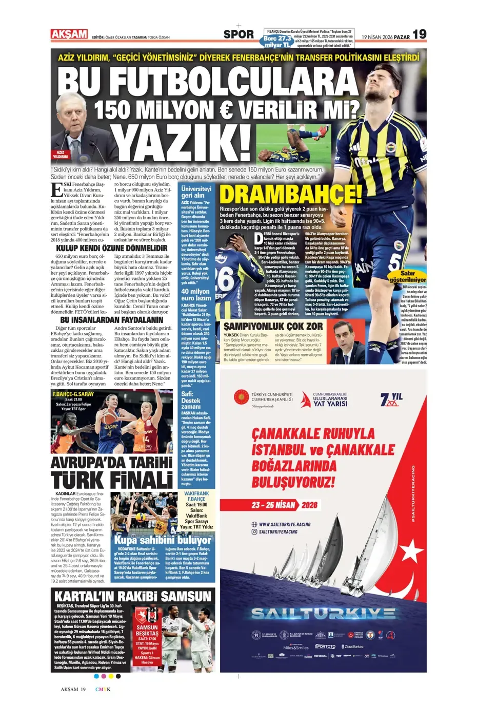 Aslan, dörtlüleri yaktı!