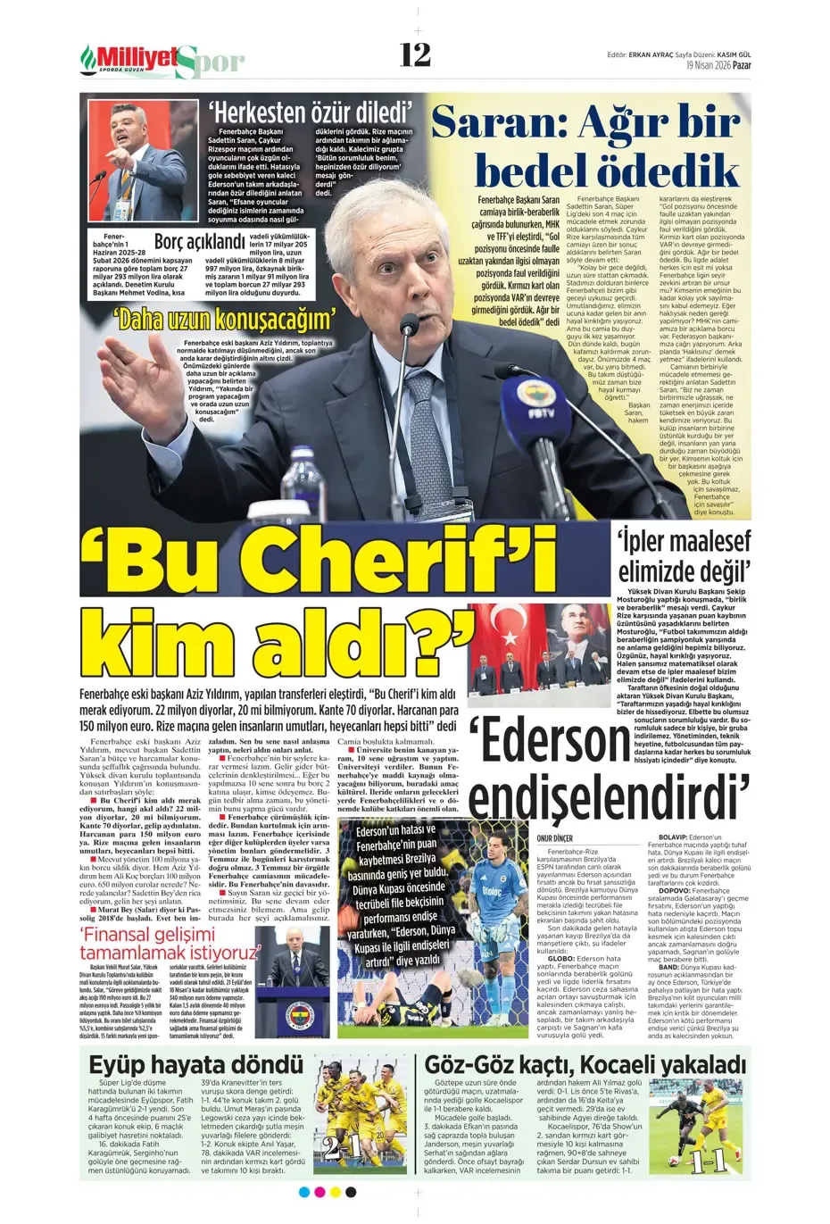 Aslan, dörtlüleri yaktı!