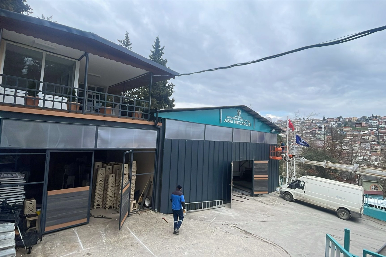 Asri Mezarlık’ta Modern Yenilikler Tamamlandı