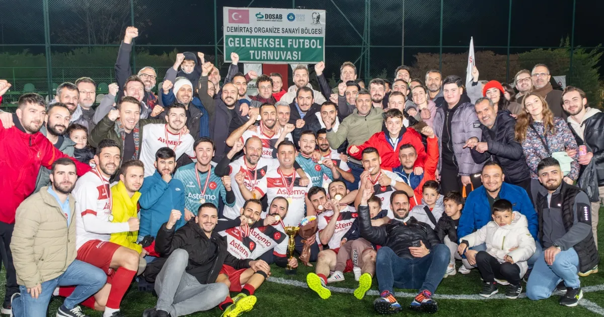 Astemo, DOSAB Futbol Turnuvası’nda Şampiyon Oldu!