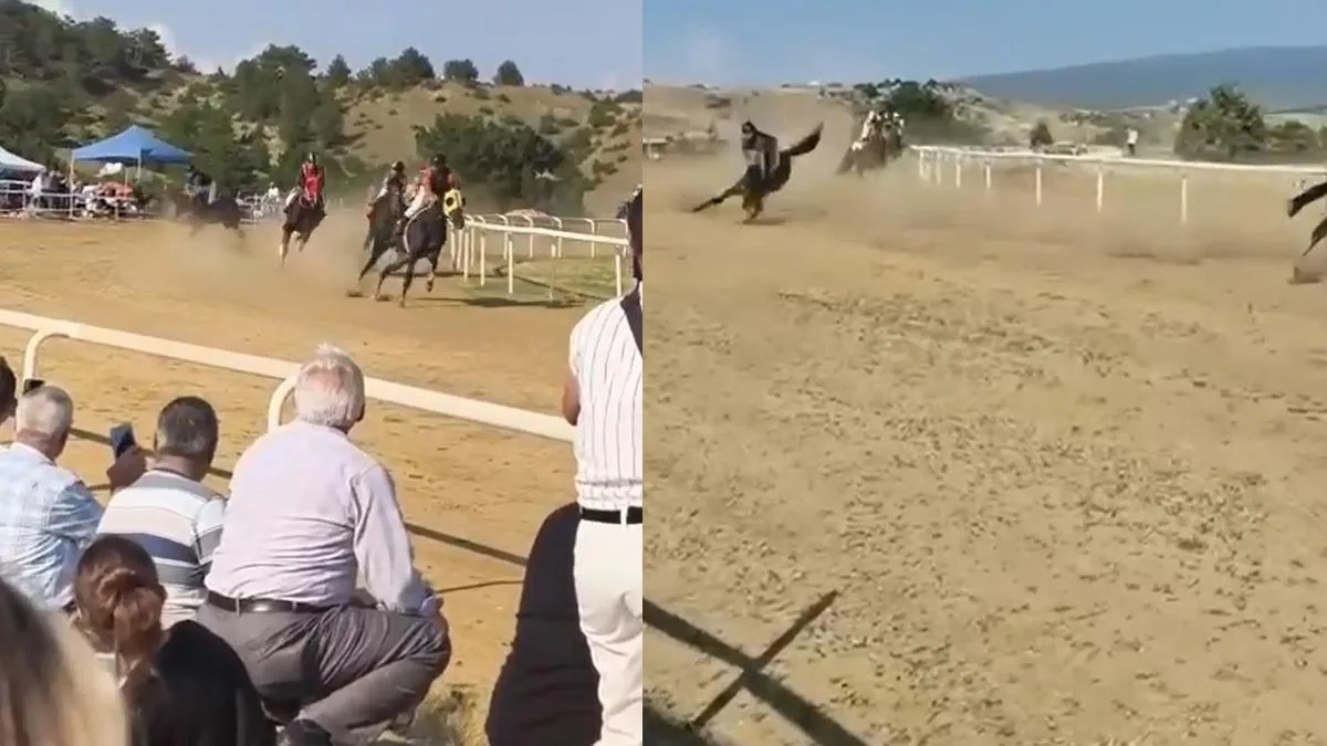 At Yarışında Korkunç Kaza: 2 At Öldü, Jokey Yaralı