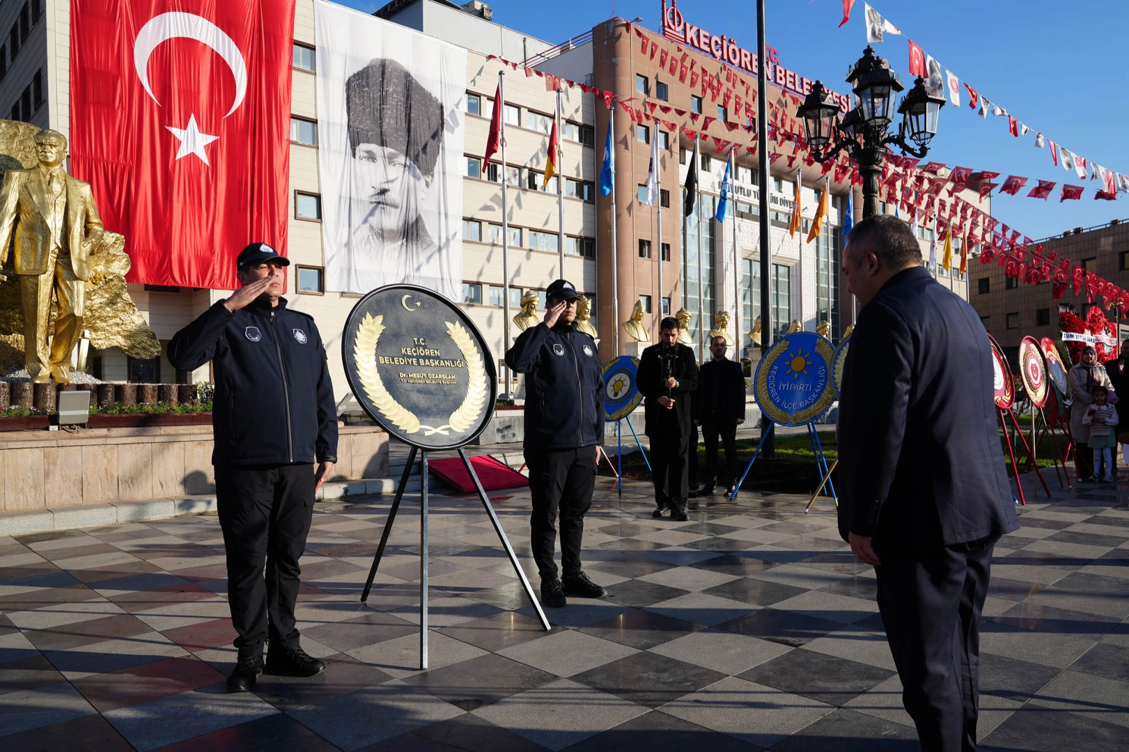 Atatürk’e Saygı: Keçiören’de Anma Töreni Yapıldı