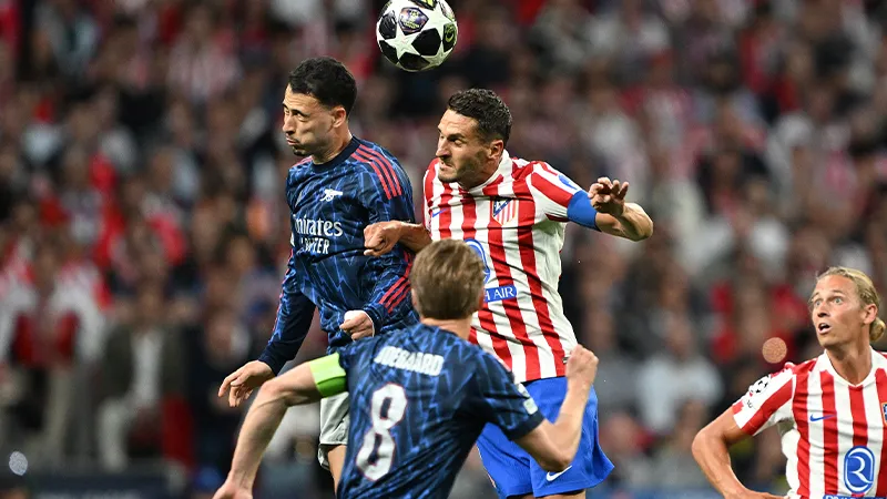Atletico ve Arsenal 1-1 Beraberlikle Yarı Finale Gitti!