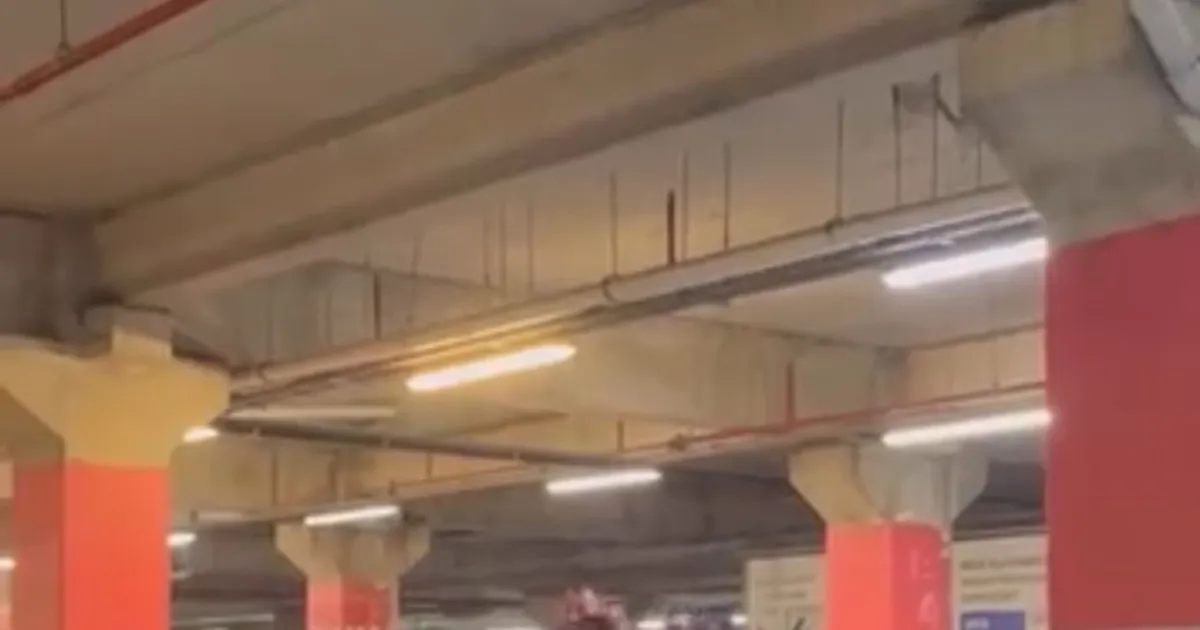 AVM Otoparkında Aileler Arasında Kavga!