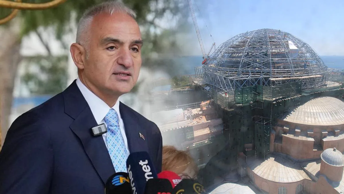 Ayasofya’da Restorasyon Çalışmaları İlerliyor!