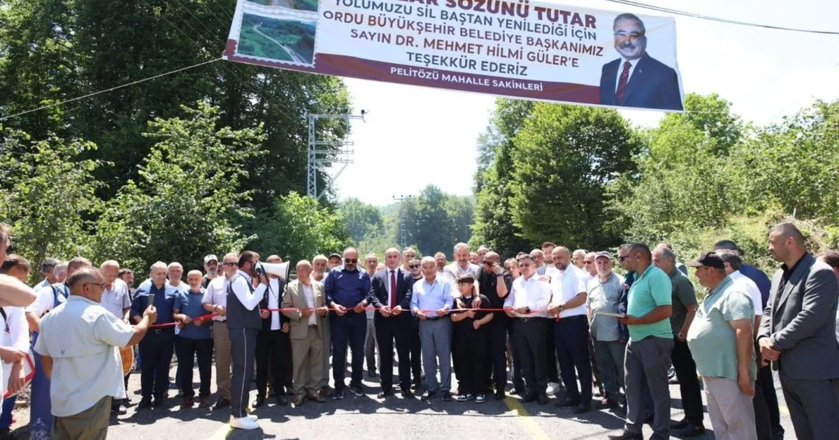 Aybastı’da Yıllar Süren Yol Hasreti Bitti!