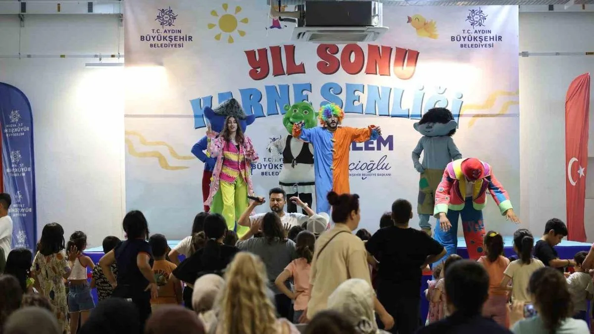 Aydın’da Yıl Sonu Karne Şenliği Coşkusu Başladı!