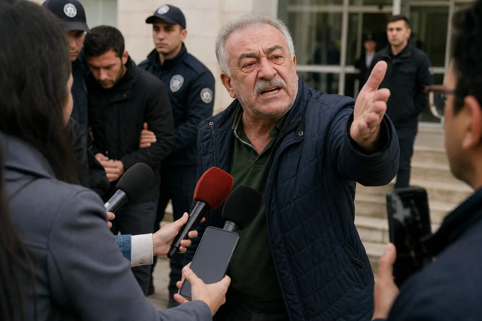 Aydın’daki Kazada Gergin Anlar: Baba Gazetecilere Tepki Gösterdi