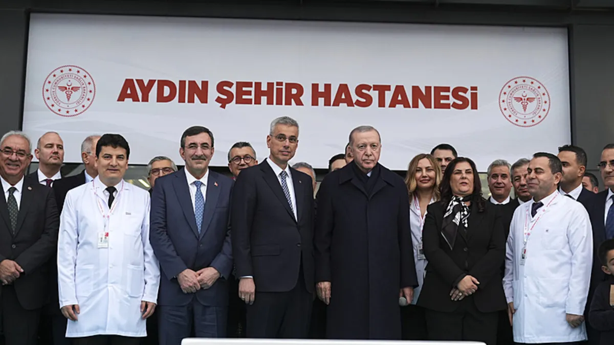 Aydın Şehir Hastanesi’nin Açılışını Erdoğan Yaptı