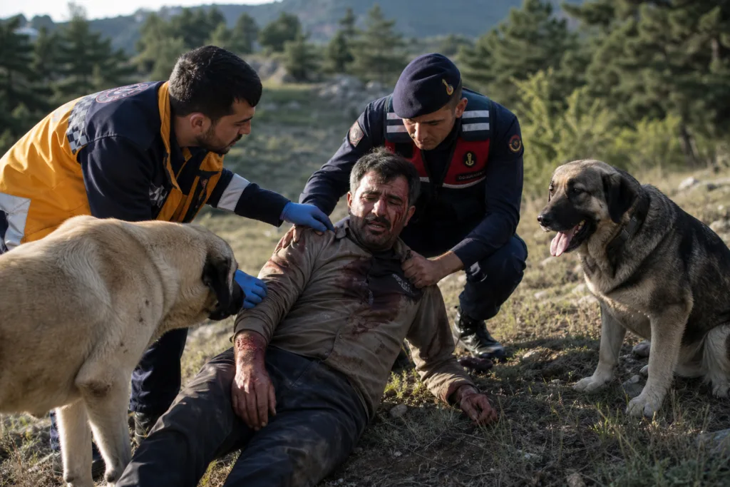 Ayı Saldırısında Yaralanan Adam Kurtarıldı