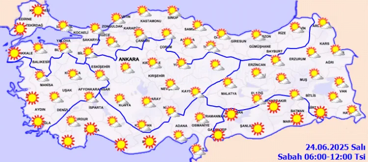 Az Bulutlu Hava, Sıcaklıklar Mevsim Normallerinin Üstünde!