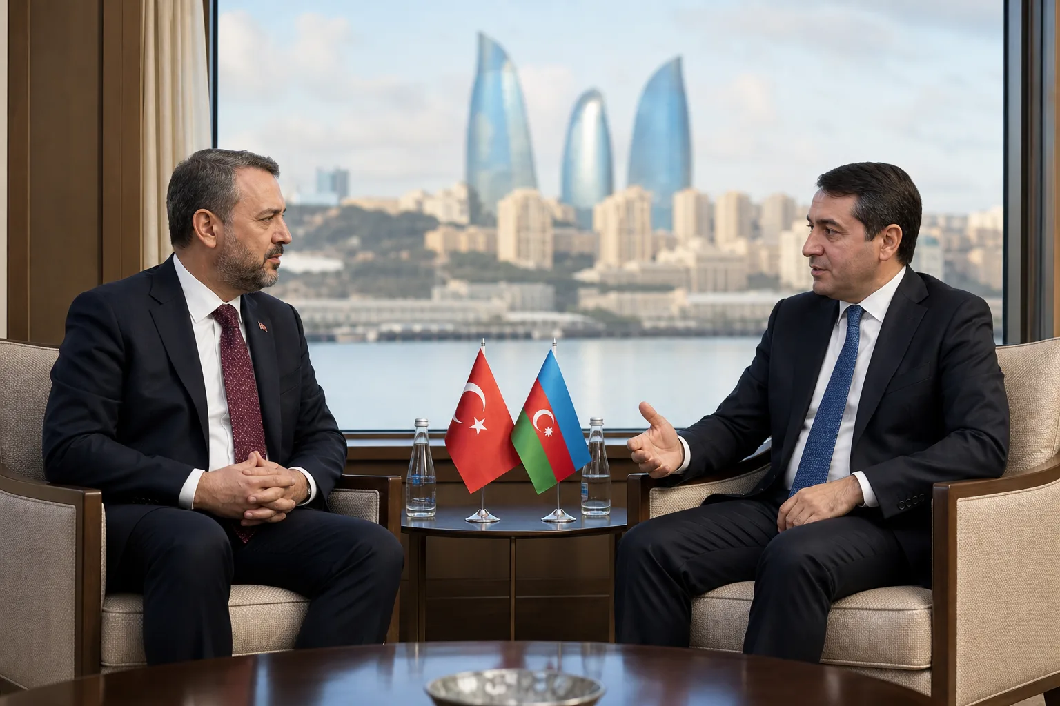 Azerbaycan’da Türkiye-Azerbaycan İletişim Temasları