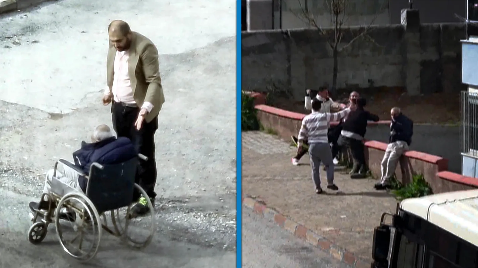 Babasına Şiddet Uygulayan Evlat Mahalleliyi Şok Etti