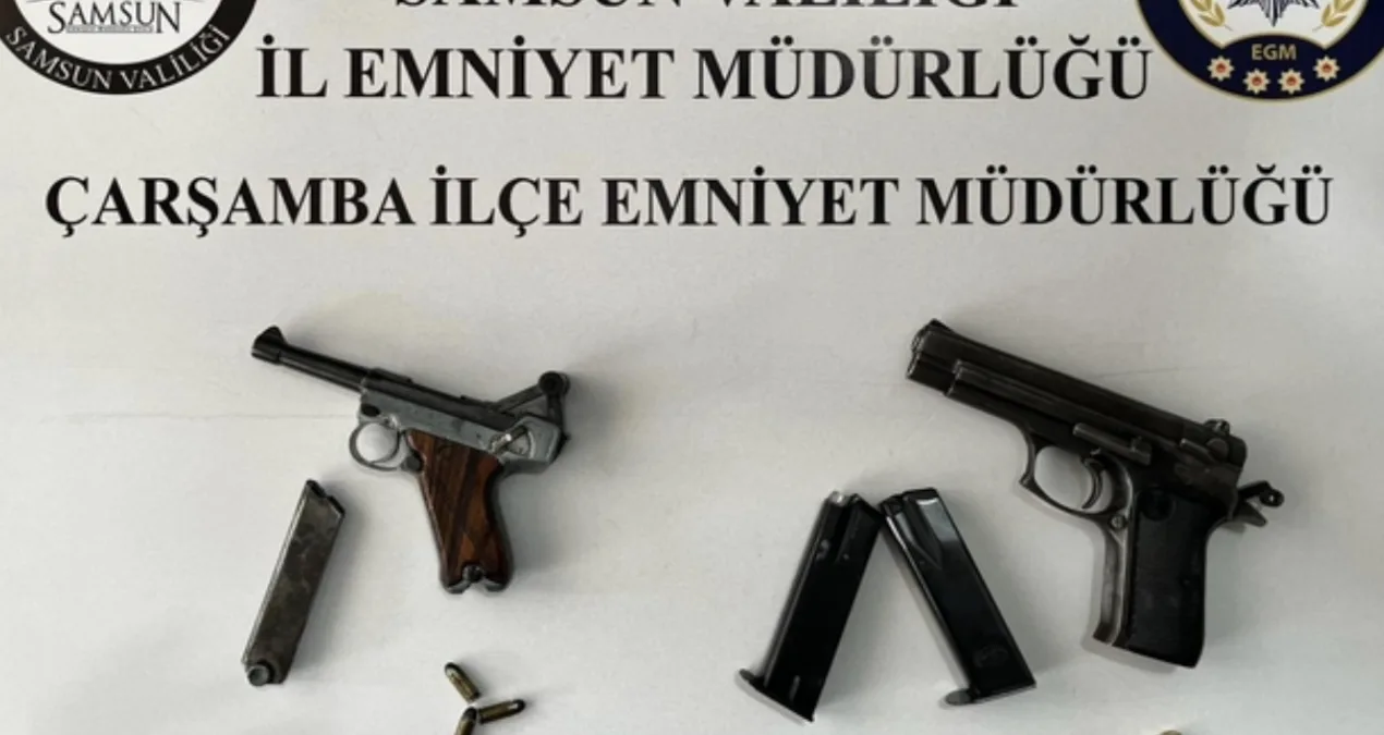 Bafra’da Silah Kaçakçılığına Geçit Yok!