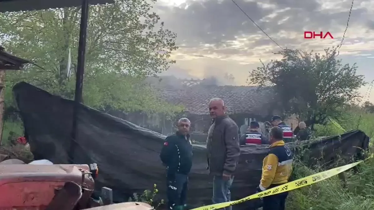 Bağ Evindeki Yangında Acı Kayıp: 5 Çocuk Babası Hayatını Kaybetti