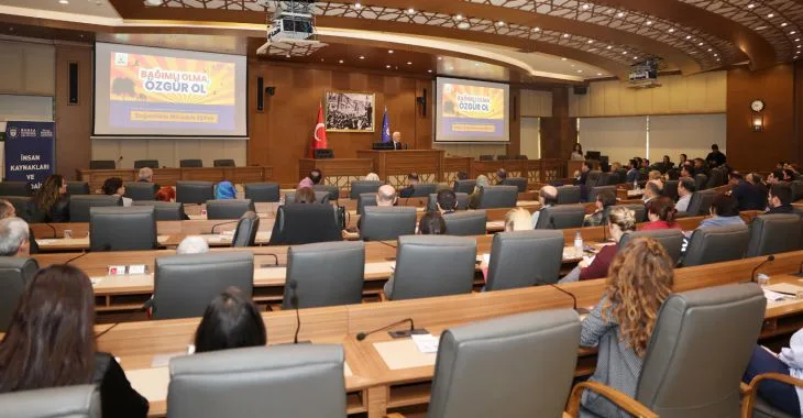 “Bağımlı olma, özgür ol”